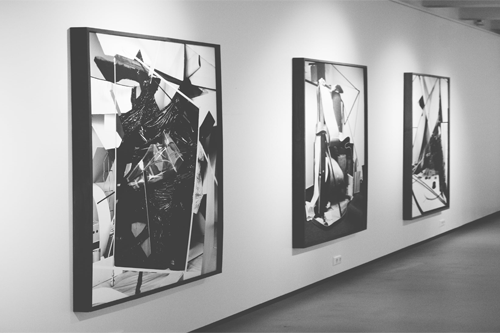 Черно-бяло изображение от художествена галерия